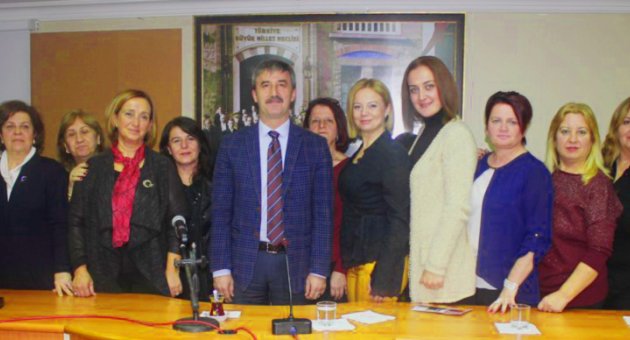 Kadınlarından Başkan Şirin’e Ziyaret