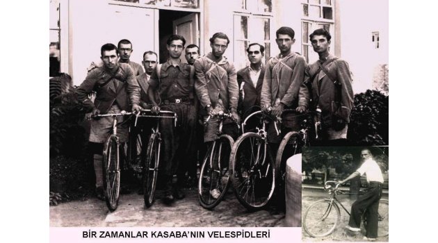 Kasaba sokaklarında velespitler (bisikletler)