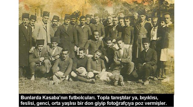 Kasabalı çocukların futbol aşkı