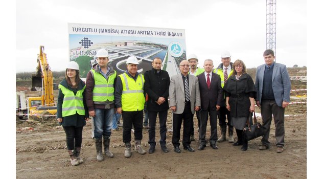 Kaymakam Turan, Turgutlu Atıksu Arıtma Tesisini İnceledi