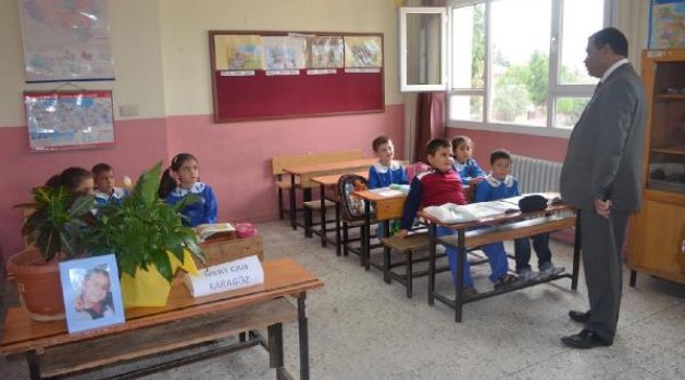 Kazada ölen Mertcan'ın sırası boş kaldı