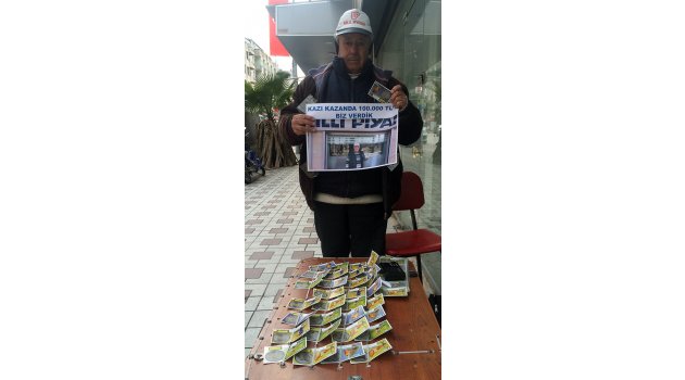 Kazı kazandan 100 bin lira kazandı, arkadaşıyla paylaştı