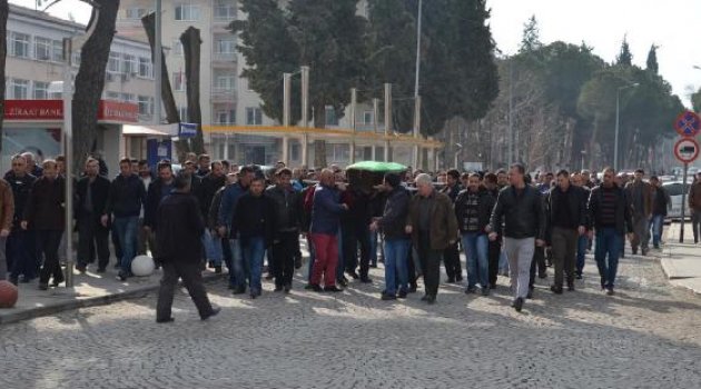 Kömür sobası kurbanı market işletmecisi toprağa verildi