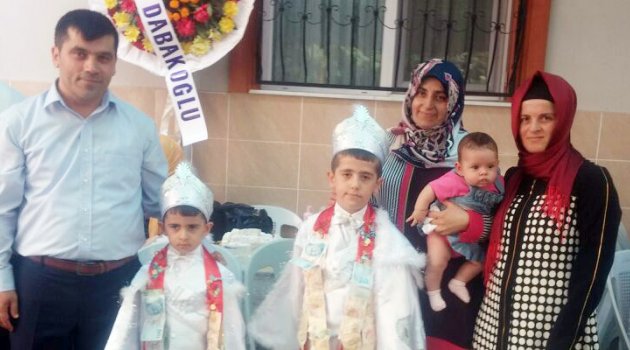 Köse kardeşler sünnet oldu