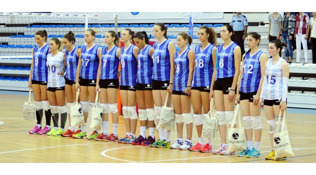Kuğular voleybol heyecanına ortak olmaya bekliyor