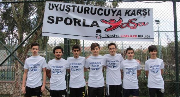 Liselilerden "Bonzai değil,şut çek "etkinliği