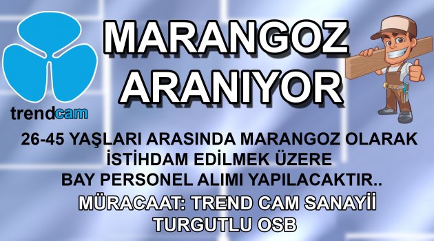 Marangoz Bay Personel  alınacak