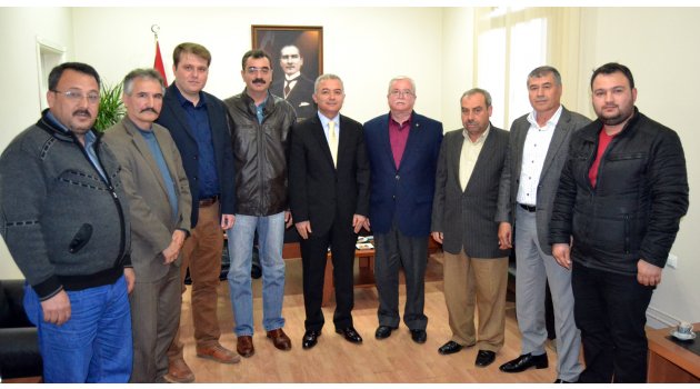 Mehterler Kaymakam Turan’ı ziyaret etti