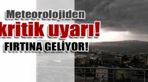 Meteorolojik uyarı