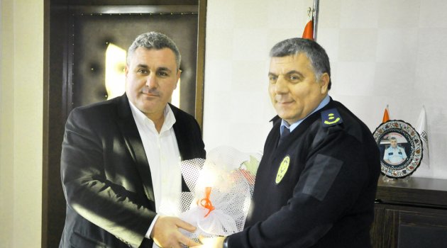 MHP ilçe teşkilatı Emniyet Müdürünü ziyaret etti