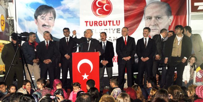 MHP Lideri Bahçeli Turgutluda