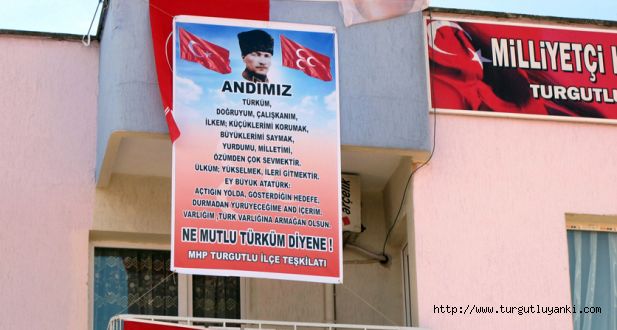 MHPden Andımızın kaldırılışına pankartlı tepki