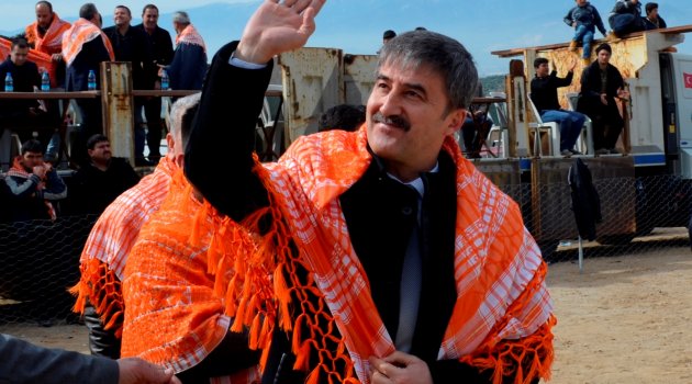 Musalar Yeniköy artık deve güreşlerinin arenası oldu