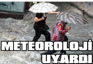 KUVVETLİ YAĞIŞ UYARISI