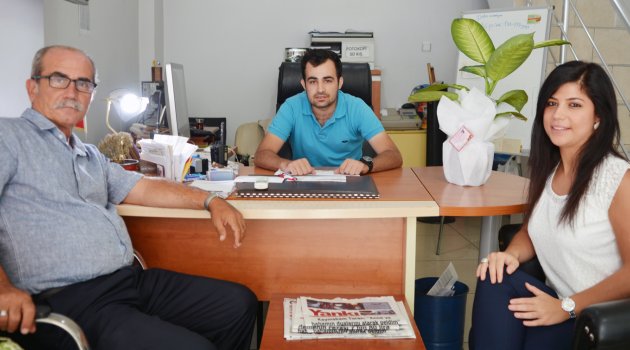 Özel Hatem’den gazetemize ziyaret