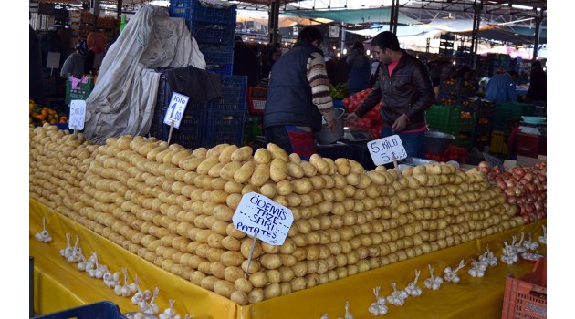  5 kilo patates 5 lira