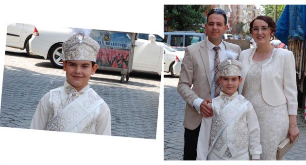 Pehlivan ailesinin mutlu günü