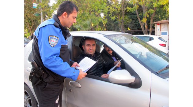 Polisten vatandaşa dolandırıcılara karşı bilgi notu