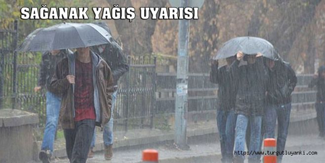 Sağanak yağış uyarısı