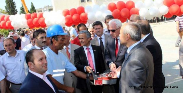 Üç Okulun temeli törenle atıldı