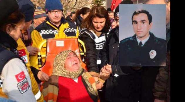 Şehit polis Erol Aktürk Manisa'dan gözyaşlarıyla uğurlandı