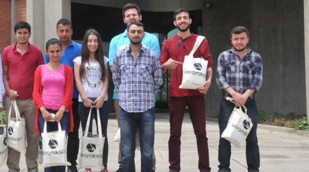 Seramiksan, öğrencileri konuk etti