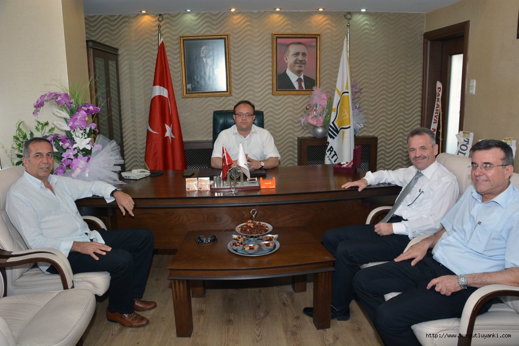 Solmaz çiçeği burnunda başkanı ziyaret ett