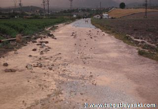 Köylerde su baskınları