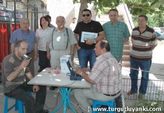 İşçiler sağlık taramasından geçtiler