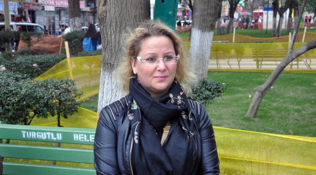 Tek kişilik Özgecan eylemi