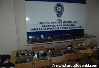 12 bin 458 kaçak cep telefonu ele geçirildi