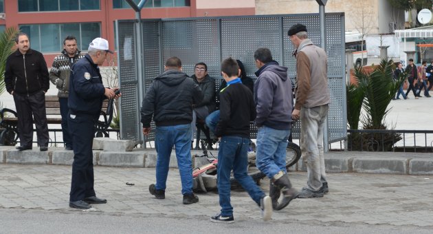 Trafik kazası  : 8 yaralı