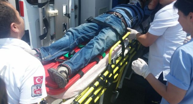 Trafik kazası ikisi çocuk  3 yaralı