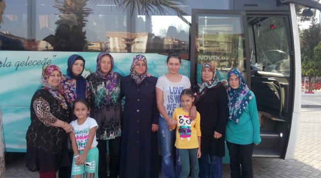 Turgutlulu Bayanlar Büyükşehir'in konuğu oldular