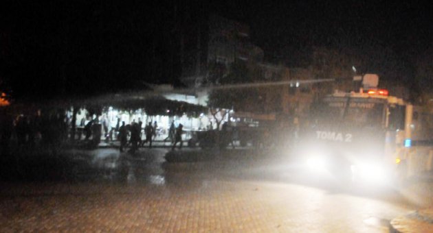 Turgutlu'da Kobani protestosunda olaylar
