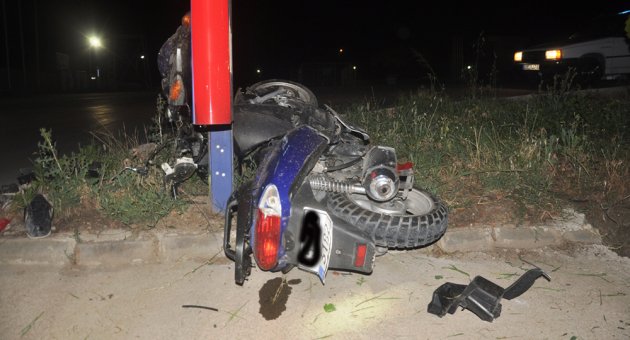 Turgutlu’da  motosiklet  trafik kazası:  2 ağır yaralı