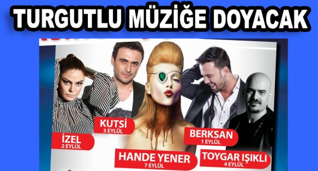 Turgutlu’da yıldızlar geçidi