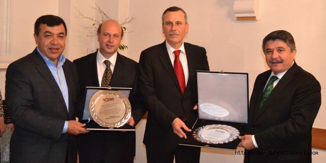 Turgutlu OSB'den Müteşebbis heyetine veda yemeği