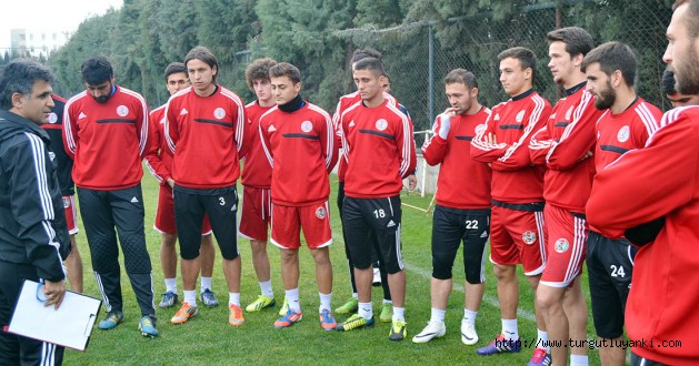 Turgutluspor 2.yarı için çalışmalarını sürdürüyor