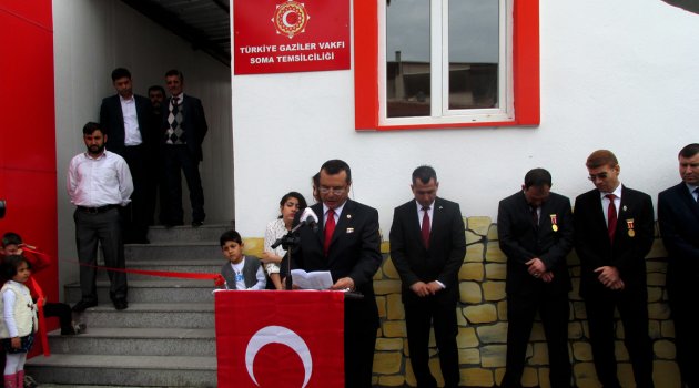Türkiye Gaziler Vakfı ‘nın 13. Şubesi Soma'da açıldı