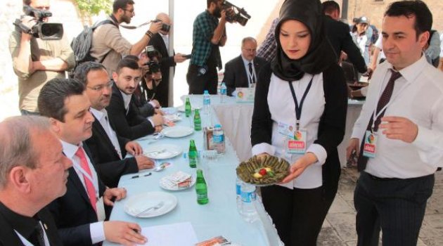Yarıştırılan lezzetler ödüllendirildi