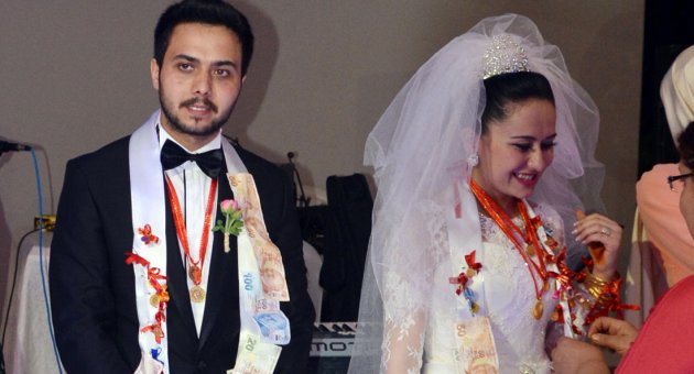 Yerlikaya ve Başyavaş ailelerinin mutlu günü