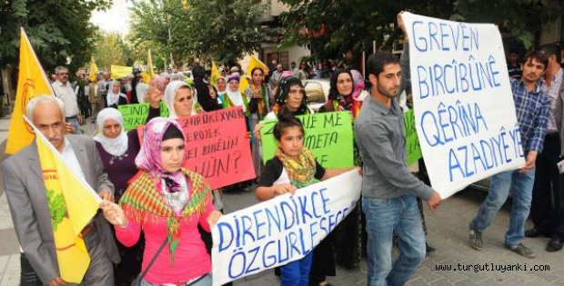 Öcalan sloganı atan BDP'lilere tepki