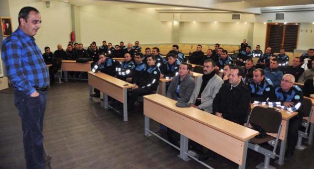 Zabıta ve güvenlik görevlilerine seminer