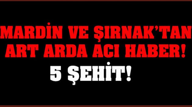 Zırhlı askeri araca bombalı saldırı! 4 şehit