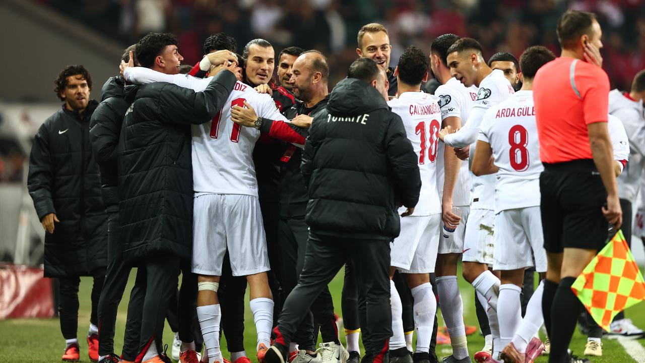 A Milli takımdan açık ara galibiyet: Türkiye 4- Gürcistan 1