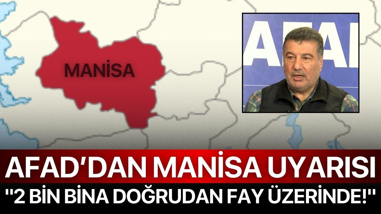 AFAD’dan Manisa Uyarısı: "2 Bin Bina Doğrudan Fay Üzerinde!"