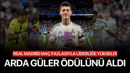 Arda Güler Ödülünü Aldı