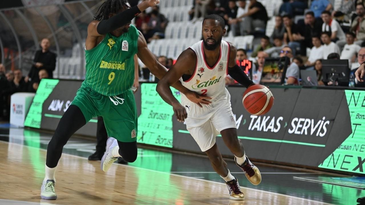 Basketbol Süper Ligi: Manisa Basket: 75 - Esenler Erokspor: 95