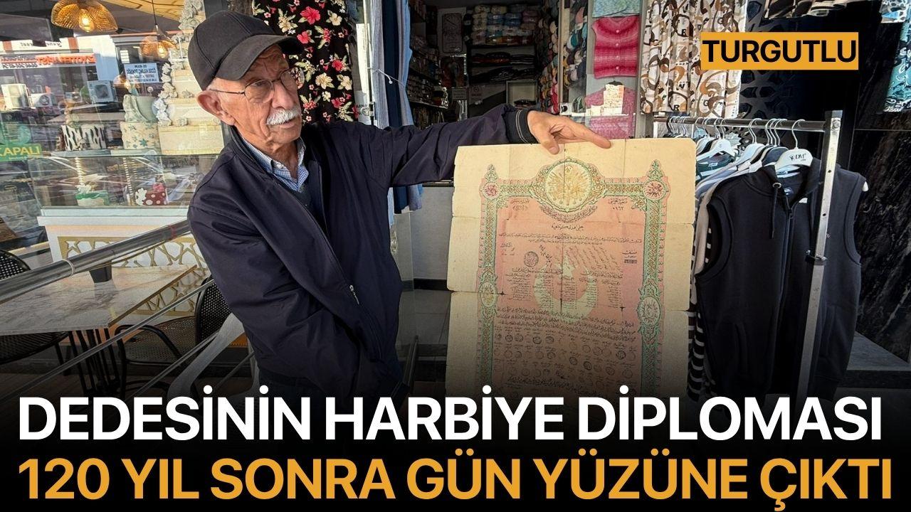 Dedesinin Harbiye Diploması 120 Yıl Sonra Gün Yüzüne Çıktı